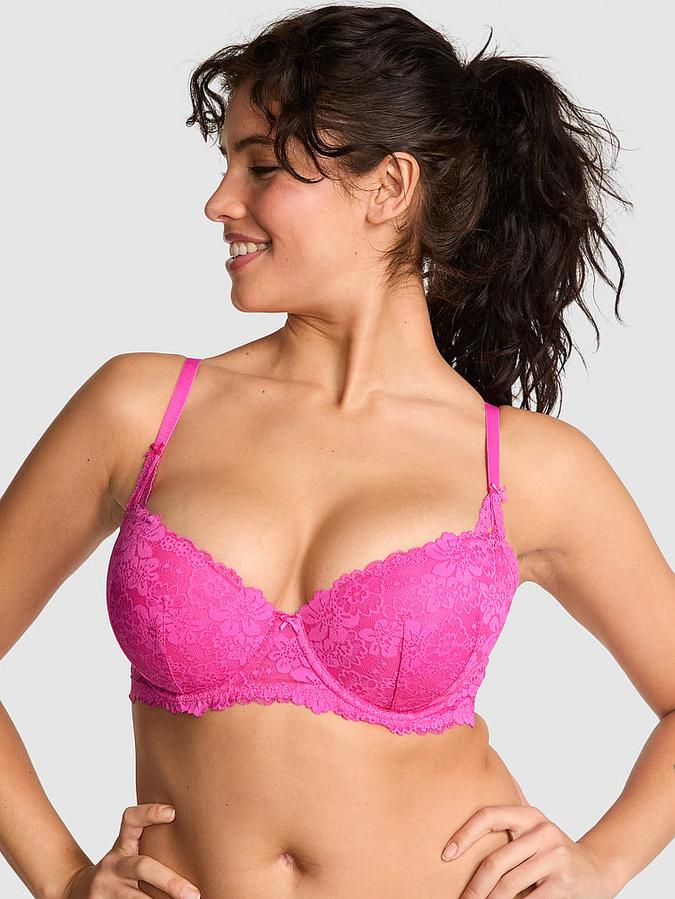 Wink Push-Up Balconette Bra image number 0