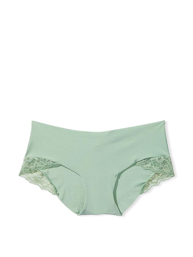 No-Show Lace-Trim Hiphugger Panty image number 2