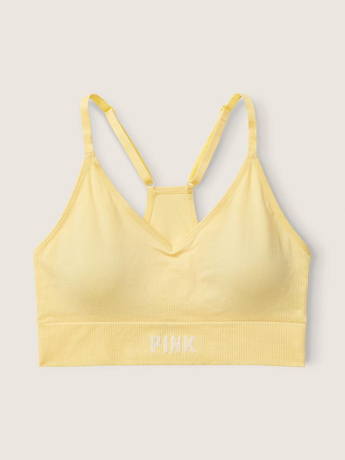 Seamless Lightly Lined Sports Bra image number 2