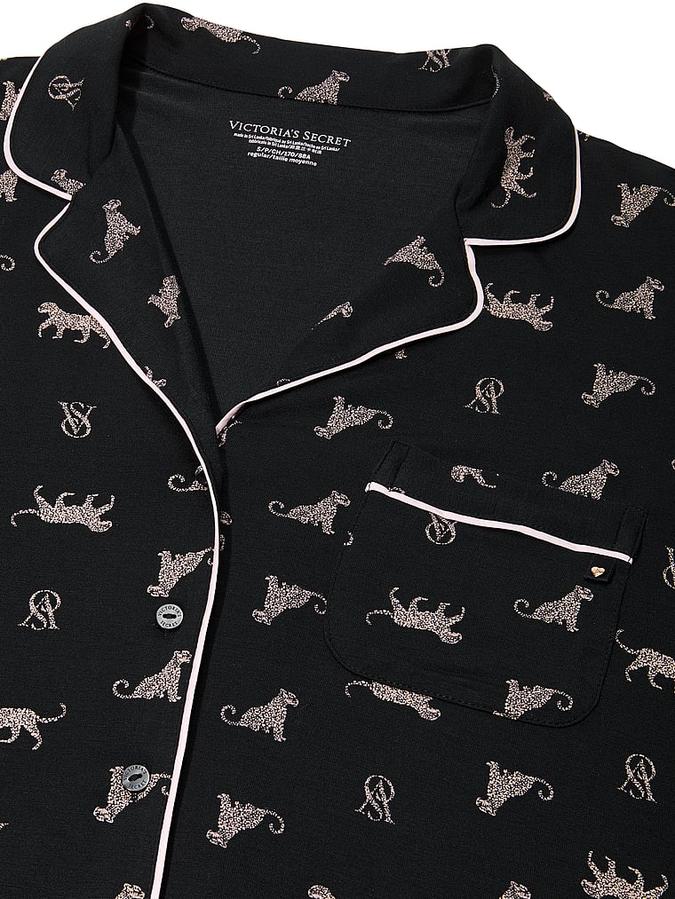 Modal Soft Long Pajama Set image number 3