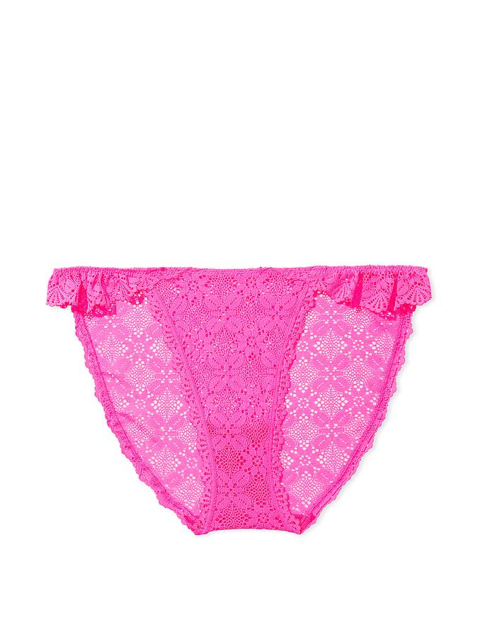 Lace String Bikini Panty image number 2