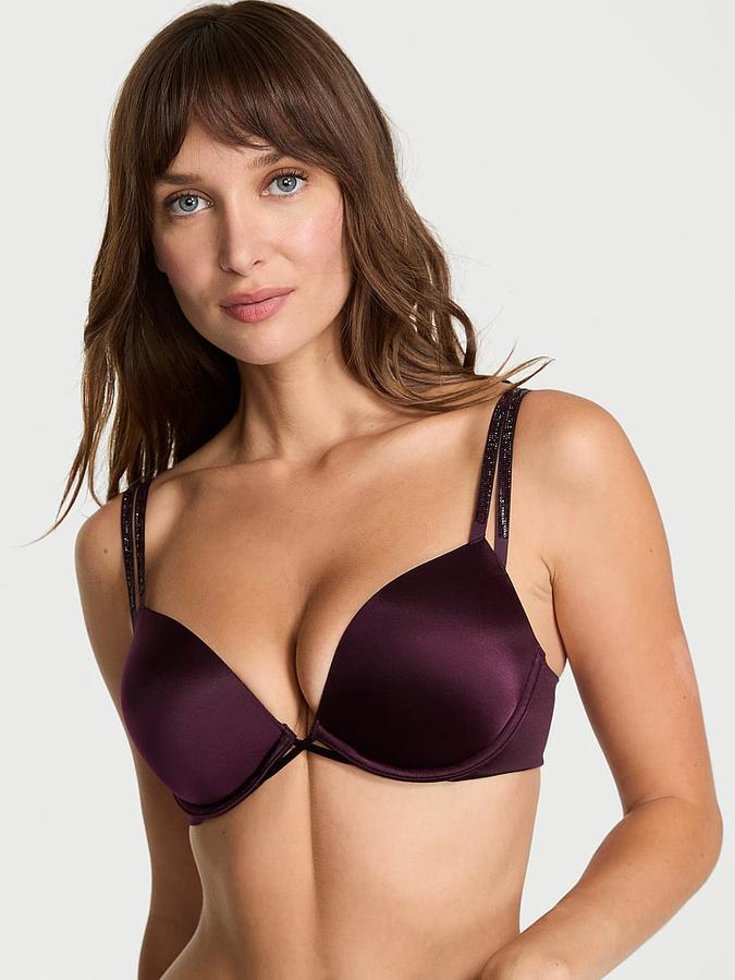 Bombshell Add-2-Cups Double Shine Strap Push-Up Bra image number 0