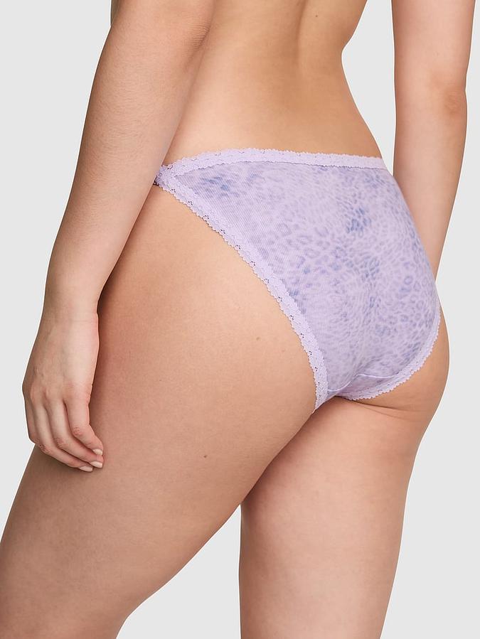 PINK Wink&trade; Lace-Trim String Bikini Panty