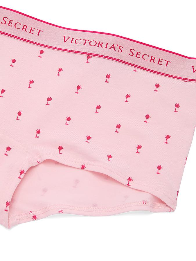 Logo Cotton Boyshort Panty image number 2