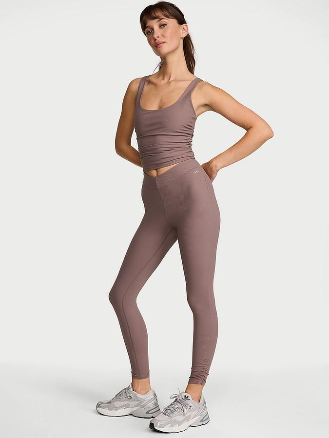 VSX Elevate&trade; Rib Ruched V-Waist Legging