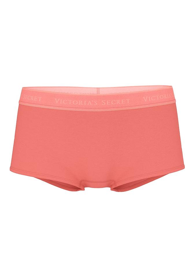 Logo Cotton Boyshort Panty