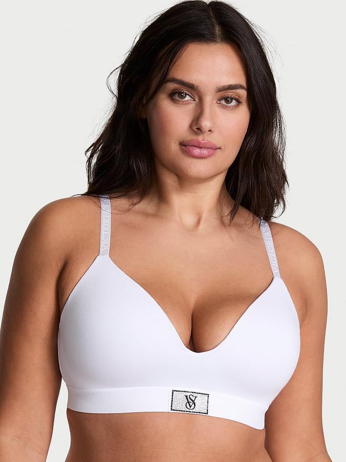 Shine Patch Lightly Lined Wireless Bra