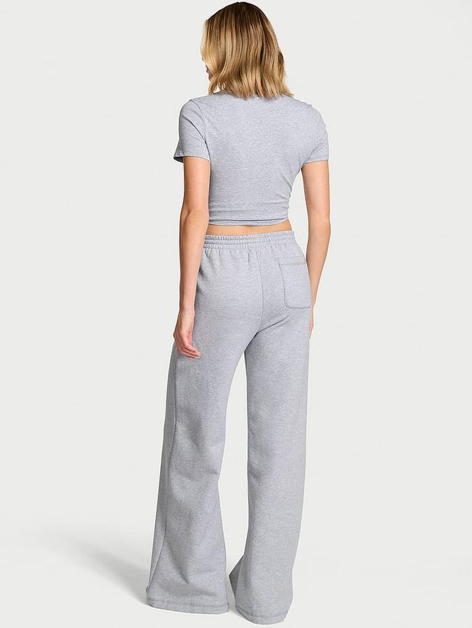 Effortless Fleece Wide-Leg Sweatpant