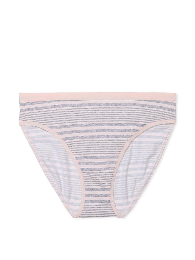Stretch Cotton High-Leg Brief Panty image number 2