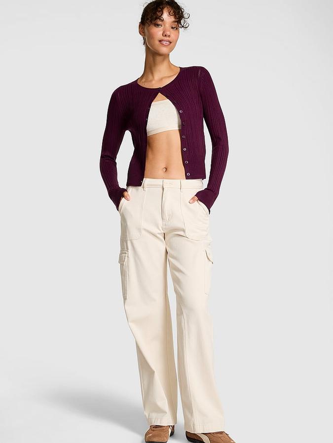 Button-Down Knit Cardigan image number 0