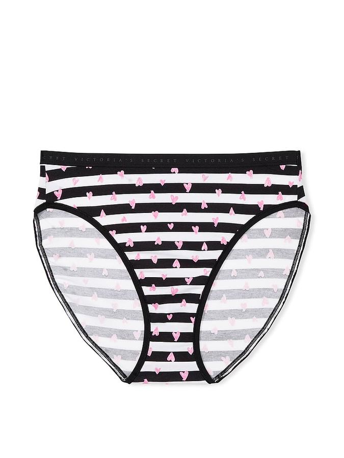Stretch Cotton High-Leg Brief Panty image number 2