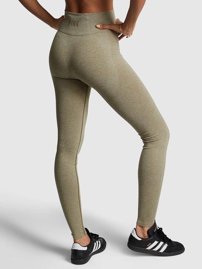 Seamless High-Waist Leggings image number 1