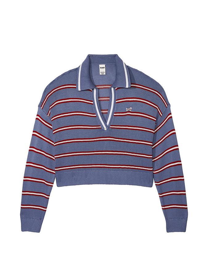 Cambridge Knit Prep Polo Sweater image number 2