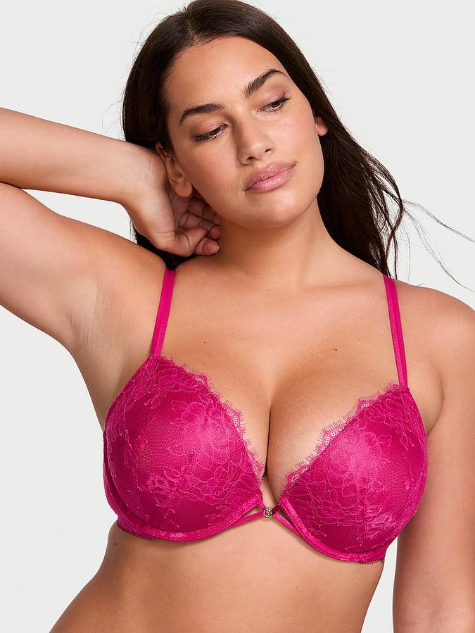 Rose Lace Push-Up Bra image number 0