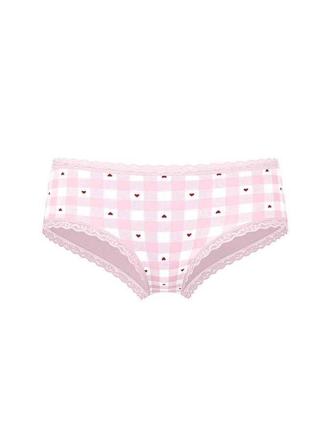 Cotton Lace-Waist Cheeky Panty image number 2