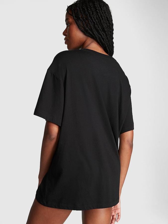 Cotton Oversized Sleepshirt image number 1