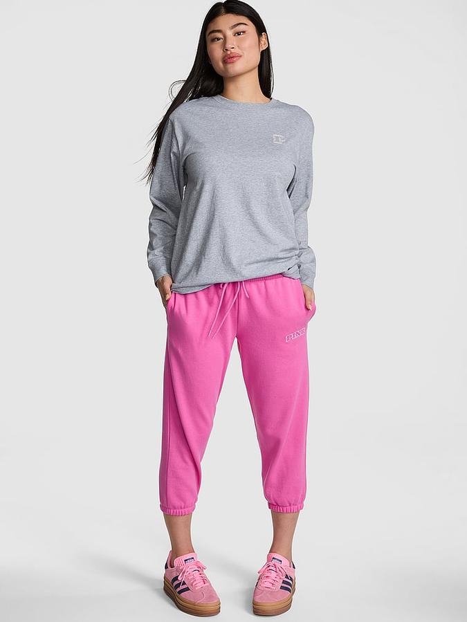 Campus Cotton Long-Sleeve Tee