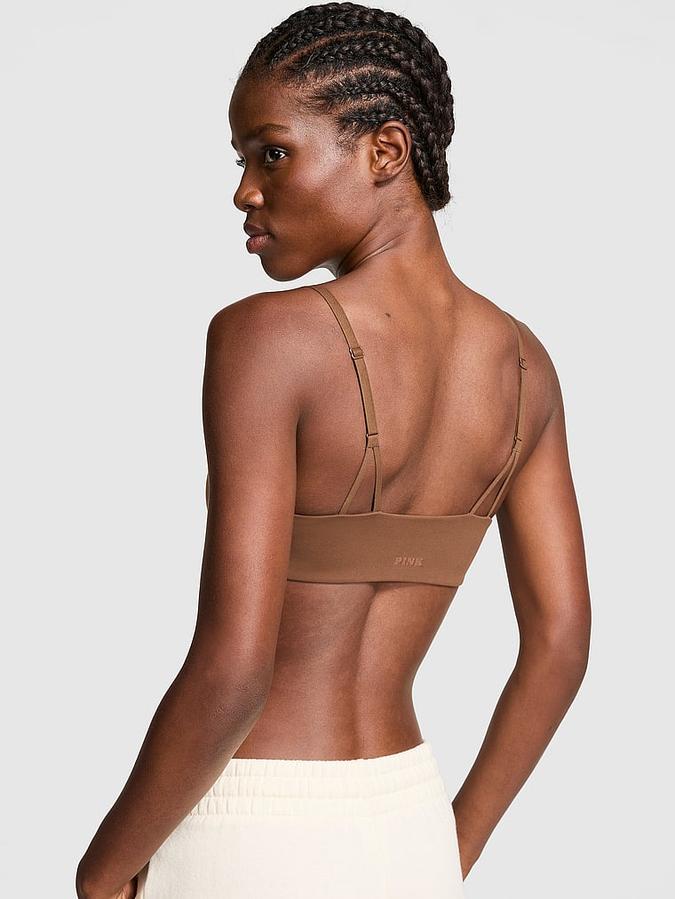 Relay Square-Neck Sports Bra