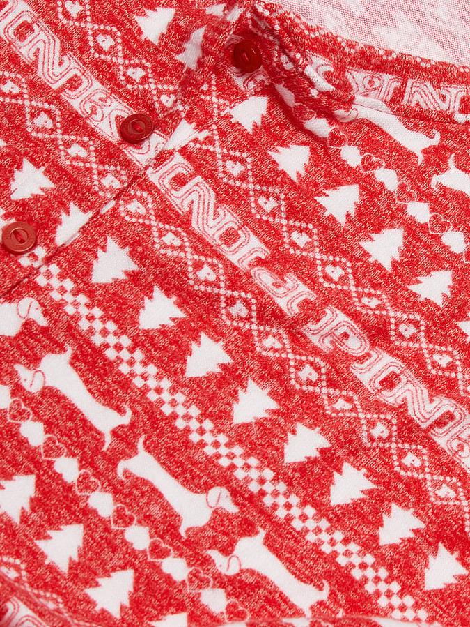 Cozy Long-Sleeve Sleep Shirt image number 3