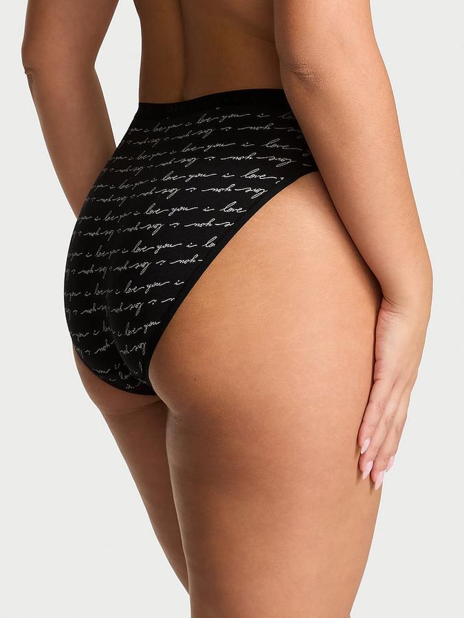 Stretch Cotton High-Leg Brief Panty