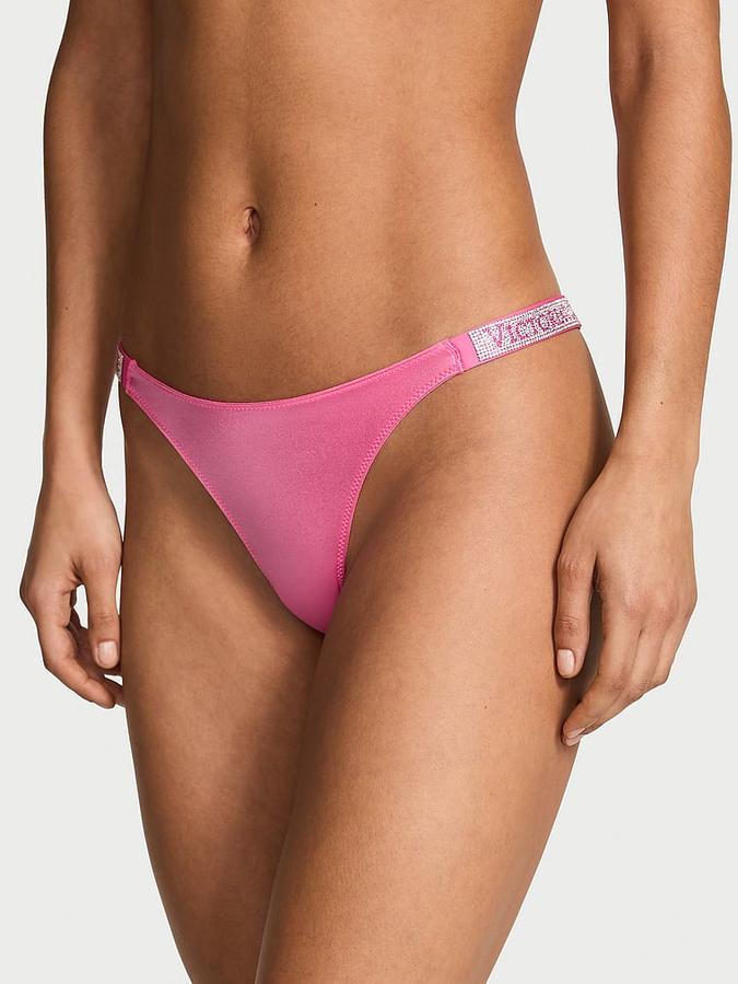 Shine Strap Brazilian Panty