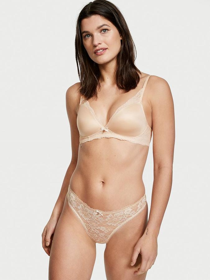 Lace Front Thong Panty image number 3