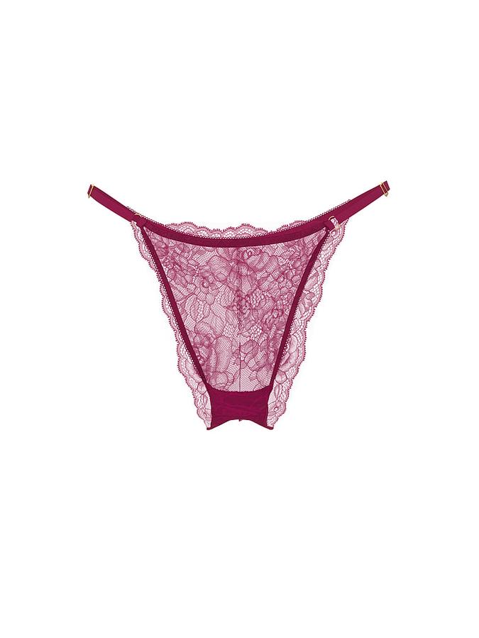 Rose Lace Adjustable Brazilian Panty image number 0