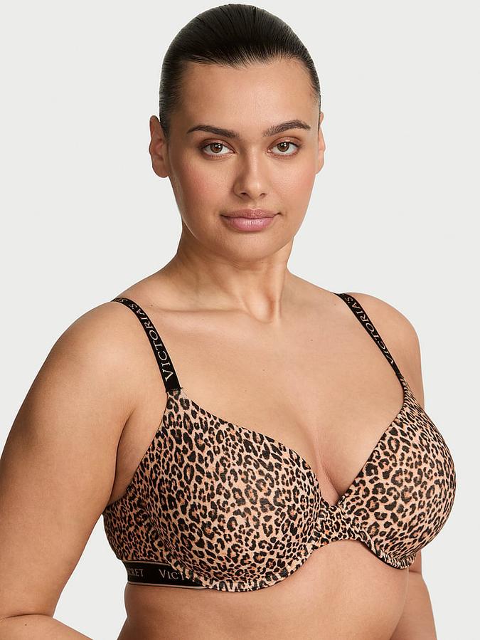 Cotton Lightly Lined Demi Bra image number 0