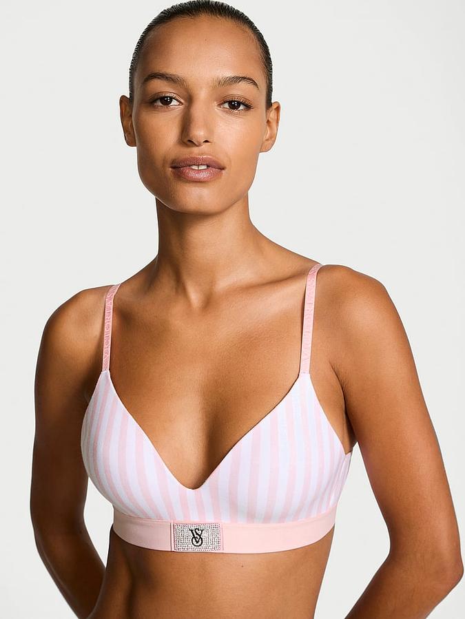 Shine Patch Lightly Lined Wireless Bra image number 0