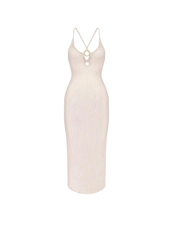 Beachwear Crochet Keyhole Dress image number 2