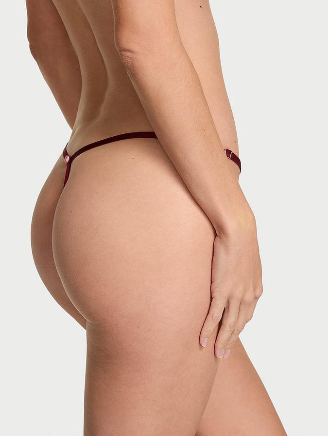 Lace Adjustable V-String Panty