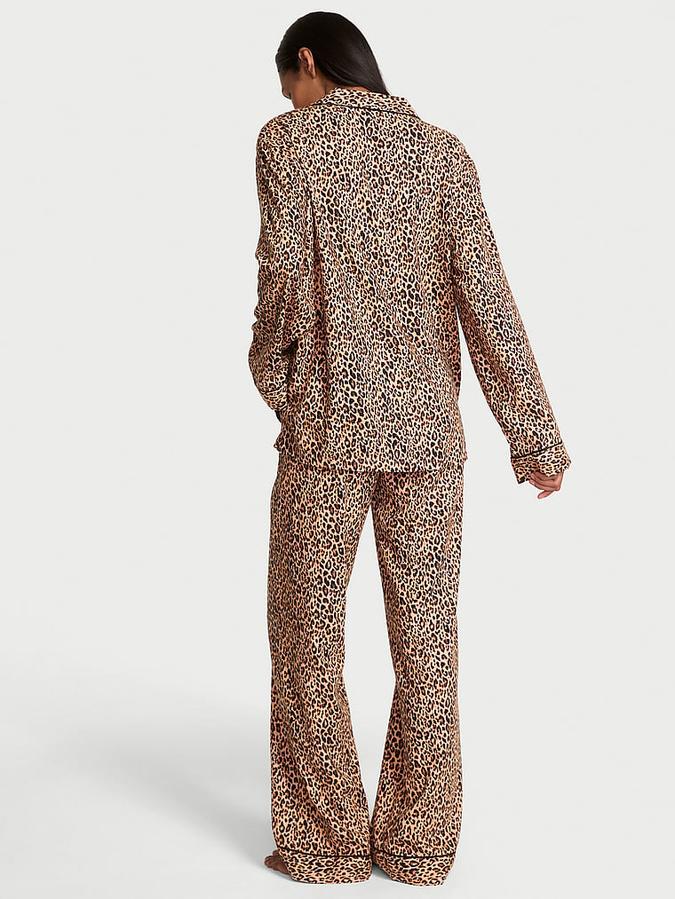 Flannel Long Pajama Set