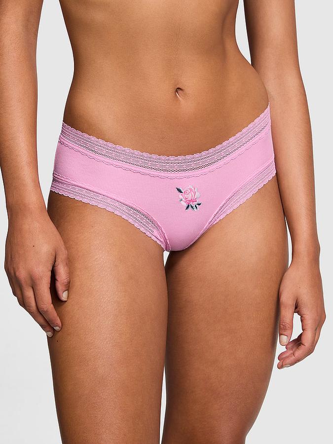 Wink Lace-Trim Cheeky Panty