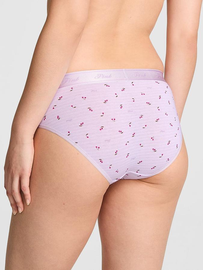 Logo Cotton Hiphugger Panty