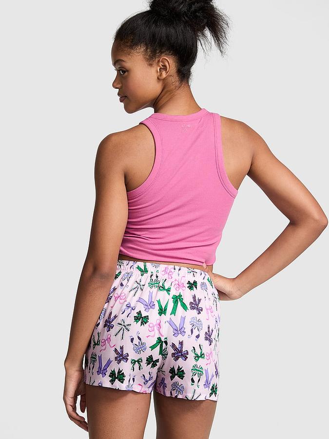 Silky Sleep Boxy Pajama Shorts image number 1