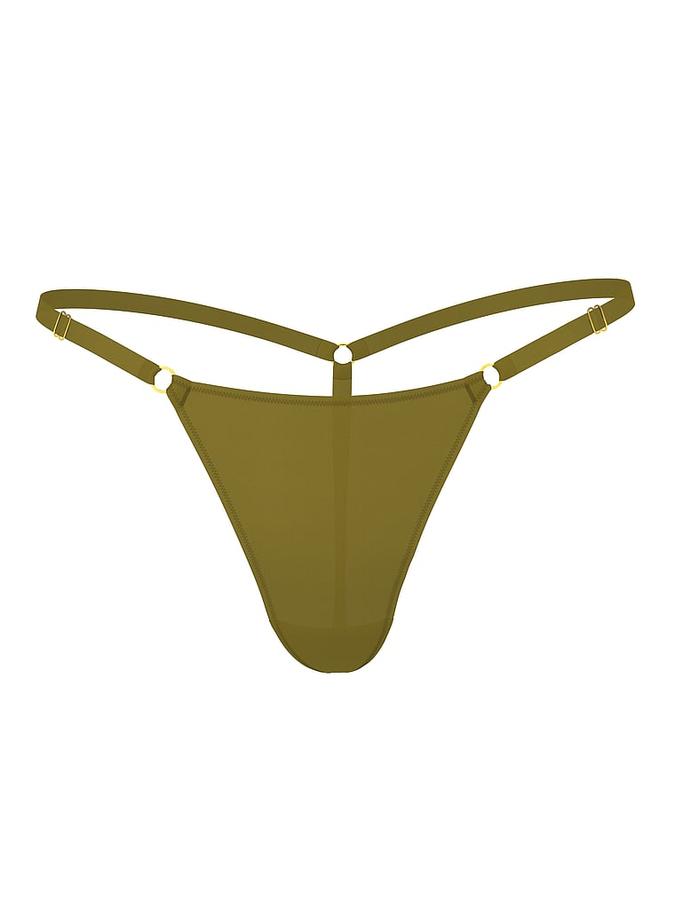 Hardware Adjustable V-String Panty