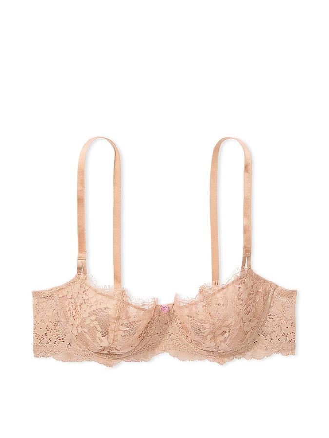 Wicked Unlined Lace Balconette Bra image number 0