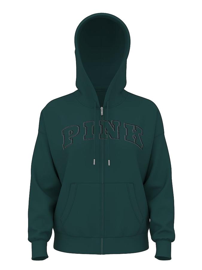 Ivy Fleece Campus Full-Zip Hoodie image number 2