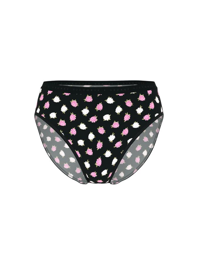 Stretch Cotton High-Leg Brief Panty image number 2