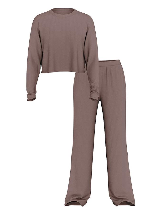 Modal Wide-Rib Long Lounge Set image number 2