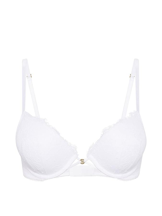 Bombshell Add-2-Cups Rose Lace Push-Up Bra image number 2