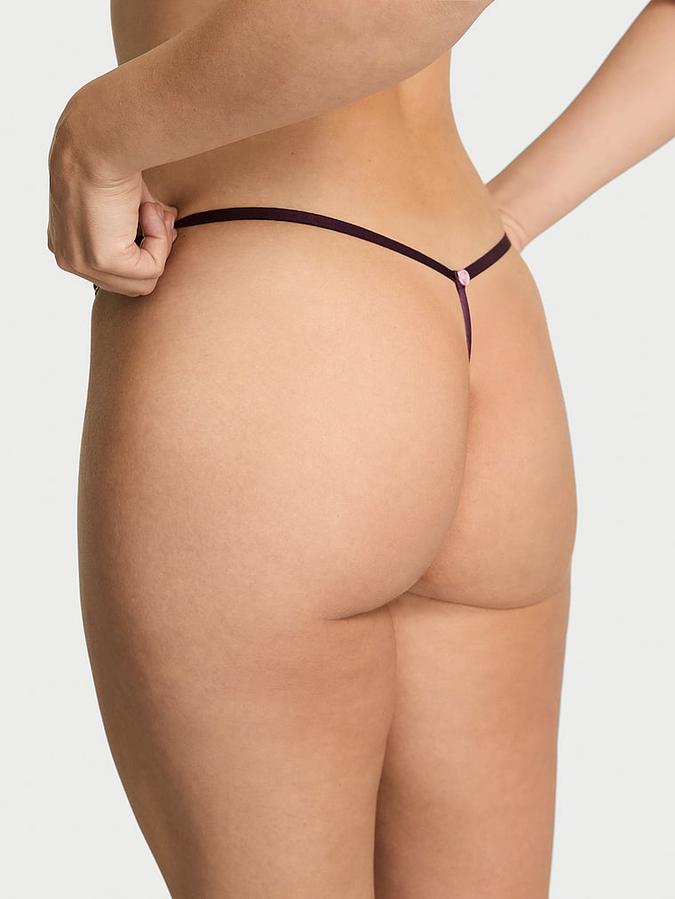 Lace Adjustable V-String Panty