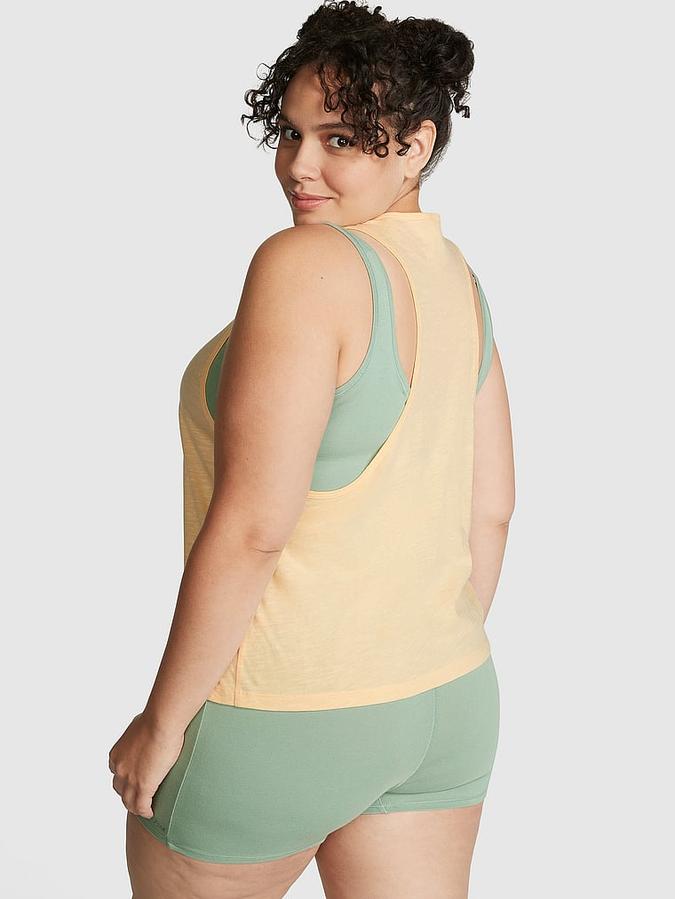 Cotton Racerback Tank Top image number 1