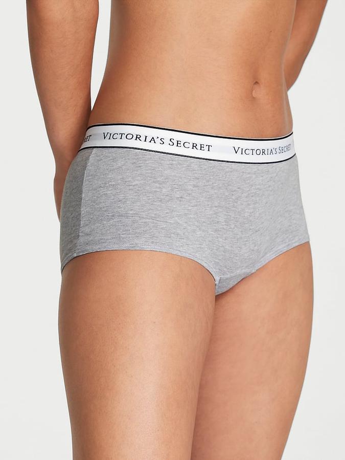 Logo Cotton Boyshort Panty image number 0