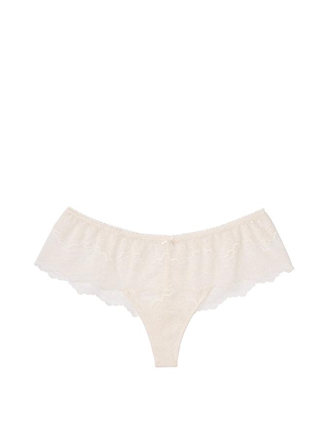 Lace Hipster Thong Panty image number 2