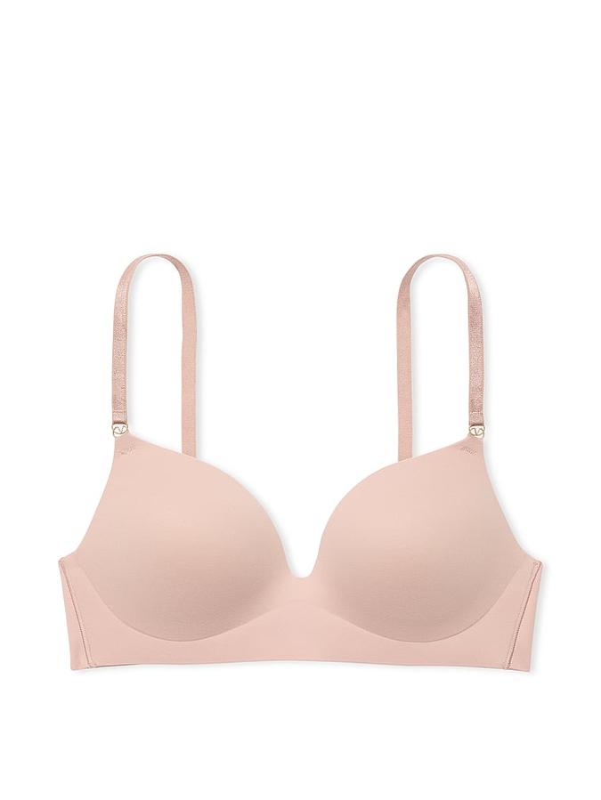 Smooth Wireless Push-Up Plunge Bra image number 2