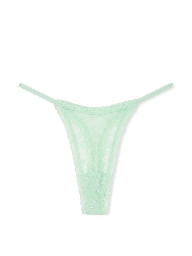 Lace String Thong Panty image number 1
