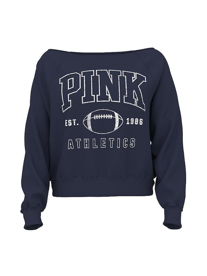 Ivy Fleece Off-The-Shoulder Sweatshirt image number 2