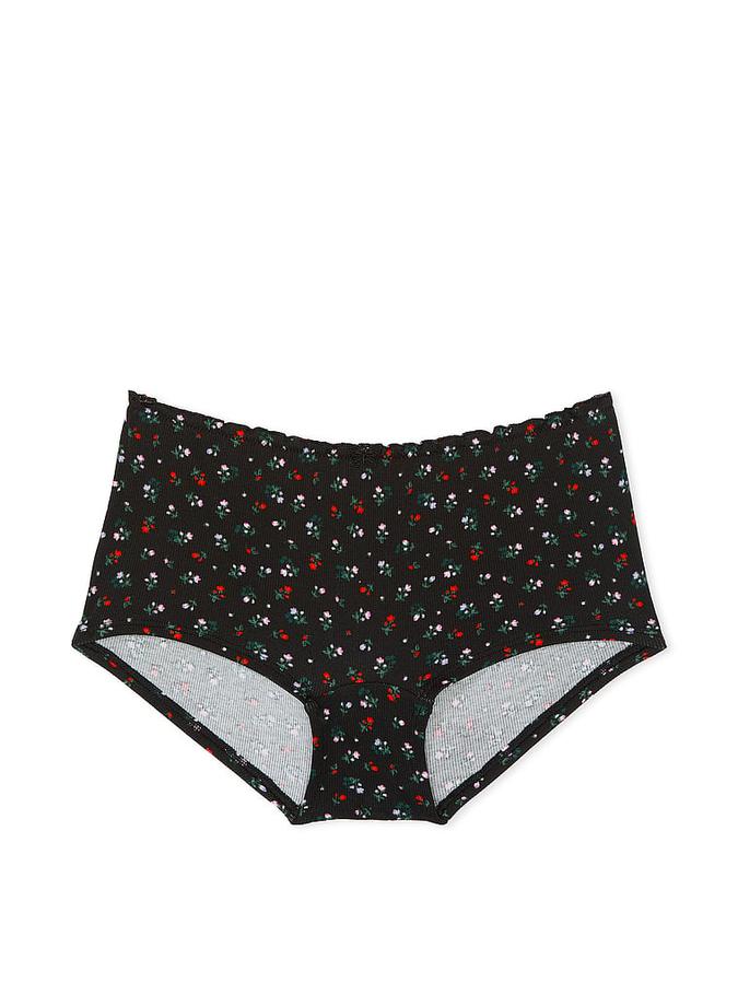 Cotton Back-Tie Boyshort Panty image number 0