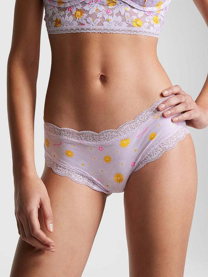 Everyday Lace-Trim Cheekster Panty image number 0